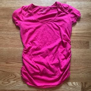 Fuchsia Maternity T-Shirt